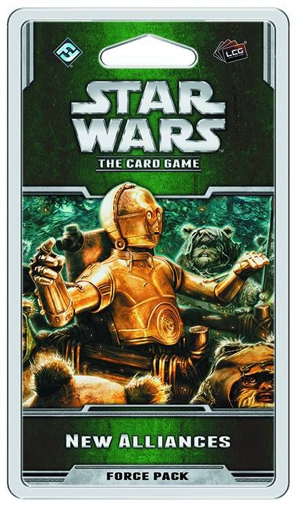 STAR WARS CARD GAME NEW ALLIANCES FORCE PACK