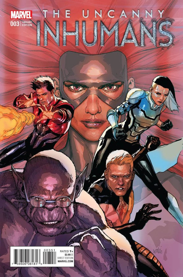 UNCANNY INHUMANS #3 YU VAR