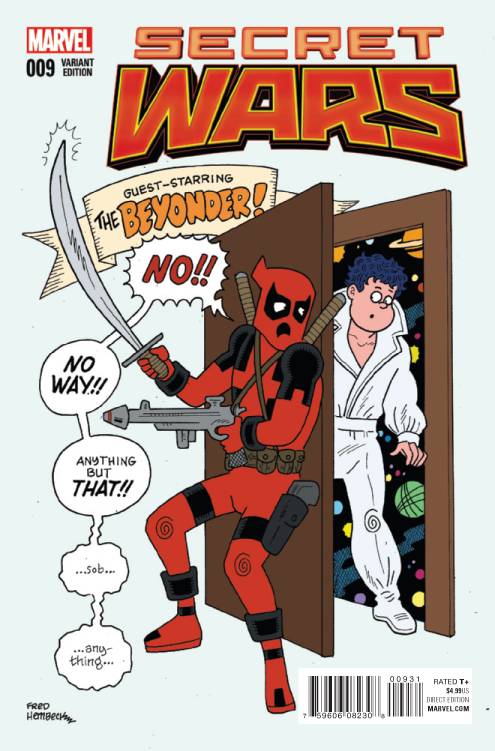 SECRET WARS #9 (OF 9) HEMBECK CLASSIC VAR