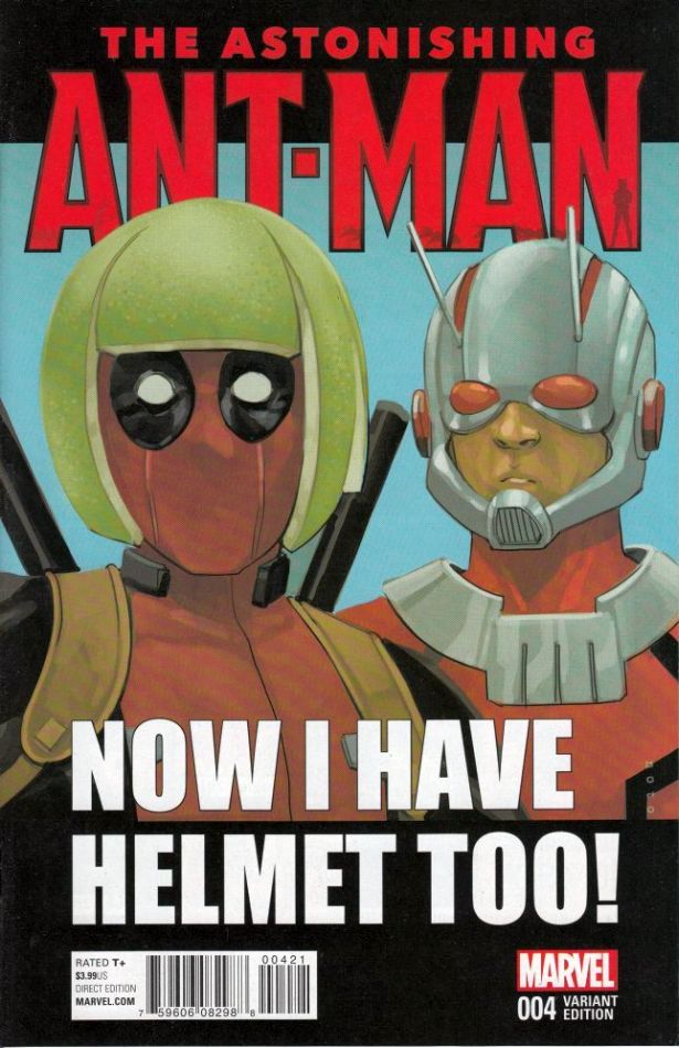 ASTONISHING ANT-MAN #4 DEADPOOL VAR