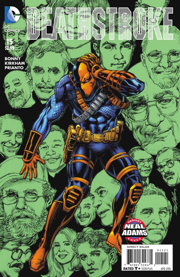 DEATHSTROKE (2014) #15 NEAL ADAMS VAR ED