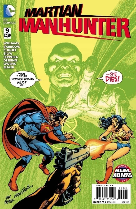 MARTIAN MANHUNTER (2015) #09 NEAL ADAMS VAR ED