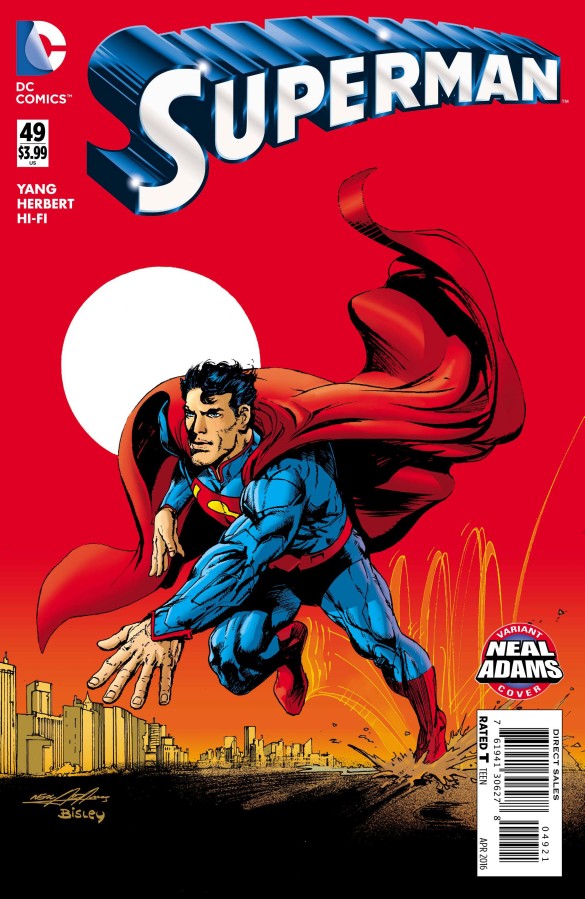 SUPERMAN (2011) #49 NEAL ADAMS VAR ED