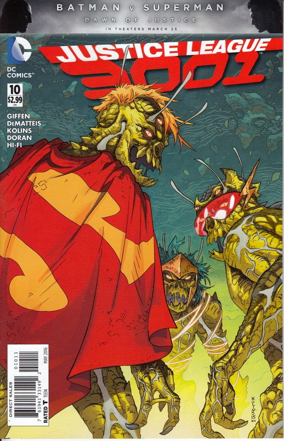 JUSTICE LEAGUE 3001 #10