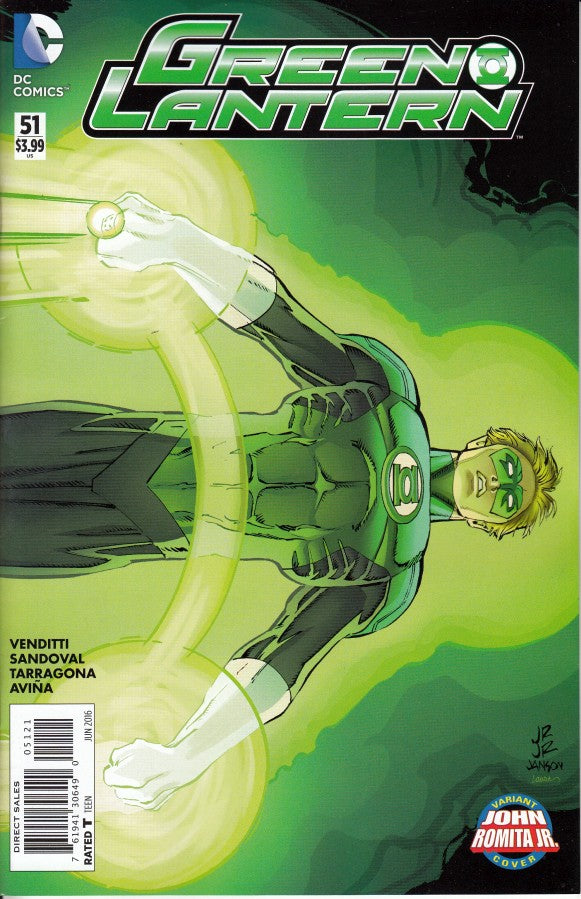 GREEN LANTERN (2011) #51 ROMITA VAR ED