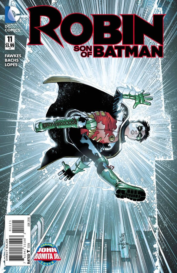 ROBIN SON OF BATMAN #11 ROMITA VAR ED