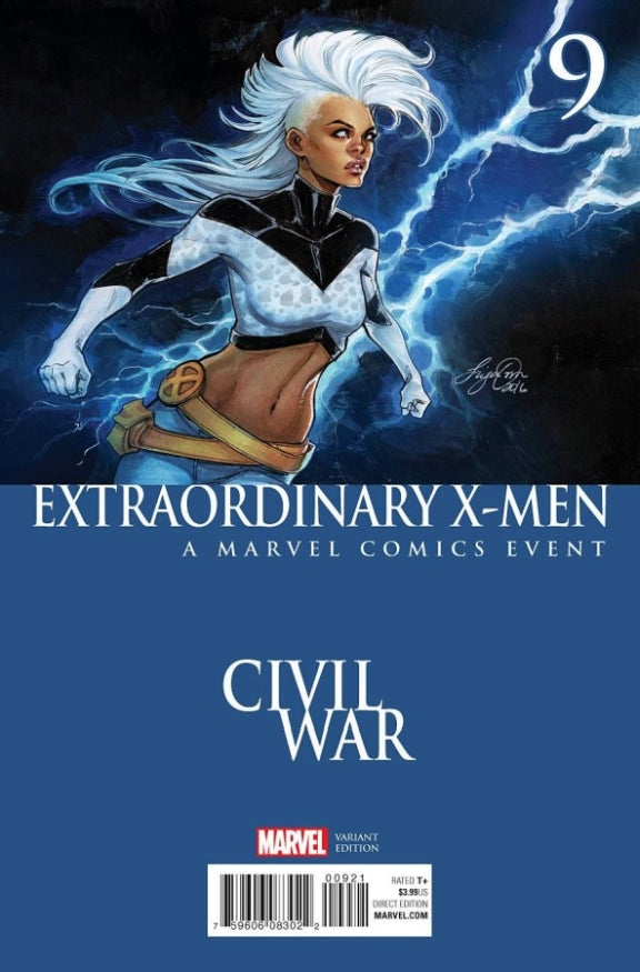 EXTRAORDINARY X-MEN #9 CIVIL WAR VAR