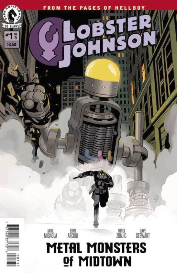 LOBSTER JOHNSON METAL MONSTERS OF MIDTOWN #1 (OF 3)