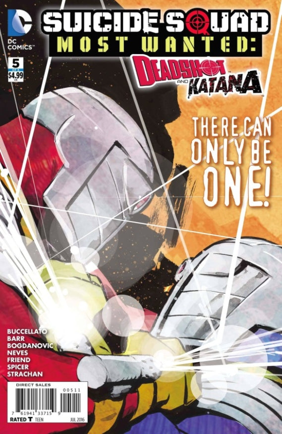 SUICIDE SQUAD MOST WANTED DEADSHOT KATANA #5 (OF 6)