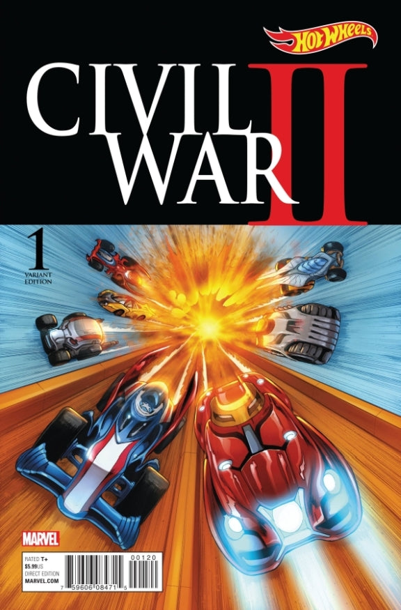 CIVIL WAR II #1 (OF 7) HOT WHEELS VAR