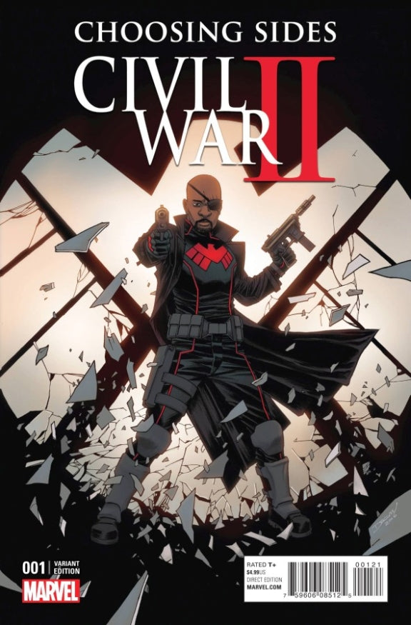 CIVIL WAR II CHOOSING SIDES #1 (OF 6) SHALVEY VAR