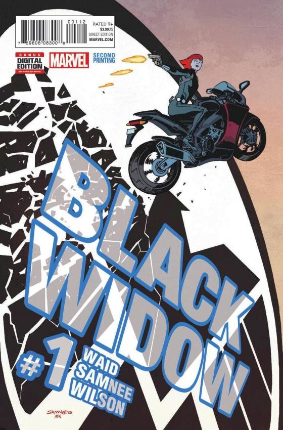 BLACK WIDOW (2016) #01 SAMNEE 2ND PTG VAR