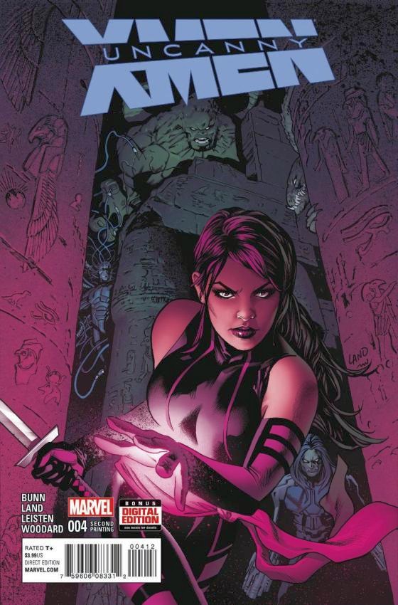 UNCANNY X-MEN (2016) #04 LAND 2ND PTG VAR