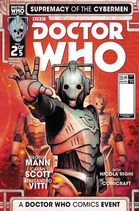 DOCTOR WHO SUPREMACY OF THE CYBERMEN #2 (OF 5) CVR C LISTRAN