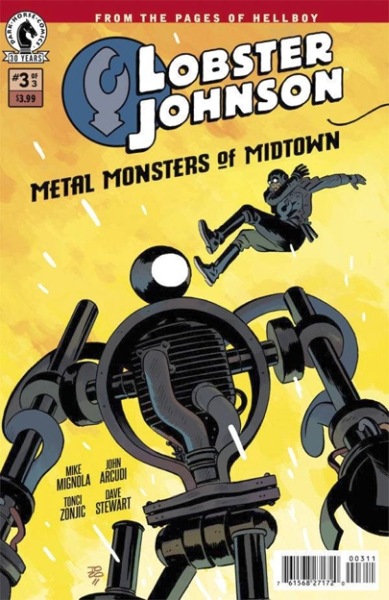 LOBSTER JOHNSON METAL MONSTERS OF MIDTOWN #3 (OF 3)