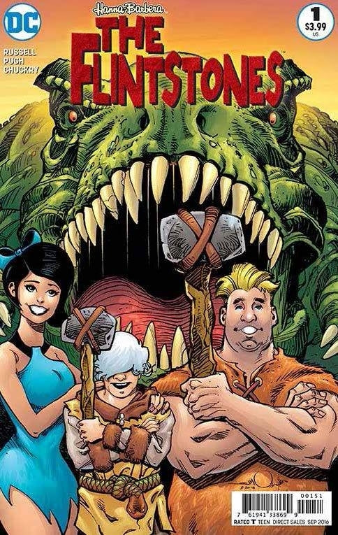 FLINTSTONES #1 BARNEY & BETTY VAR ED