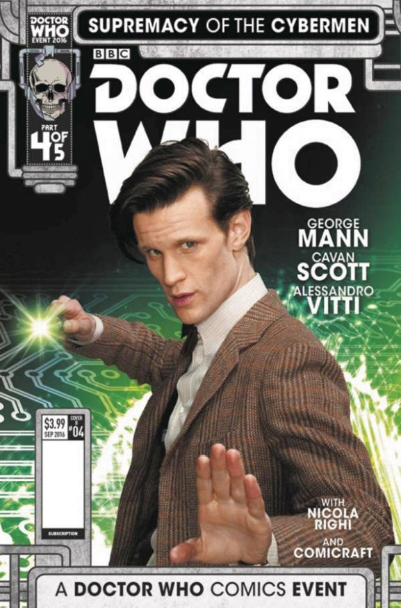 DOCTOR WHO SUPREMACY OF THE CYBERMEN #4 (OF 5) CVR B PHOTO