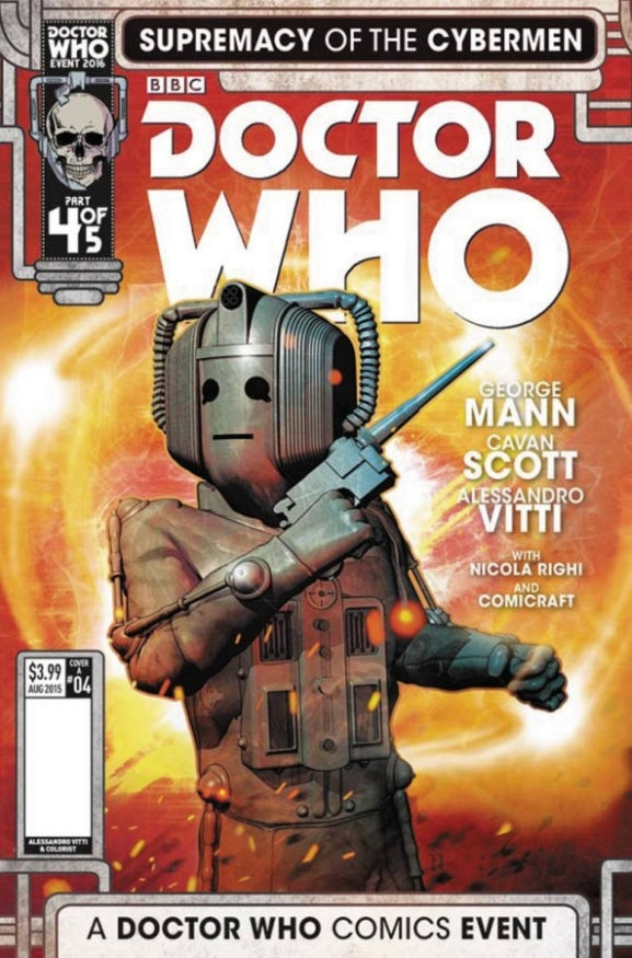 DOCTOR WHO SUPREMACY OF THE CYBERMEN #4 (OF 5) CVR C LISTRAN