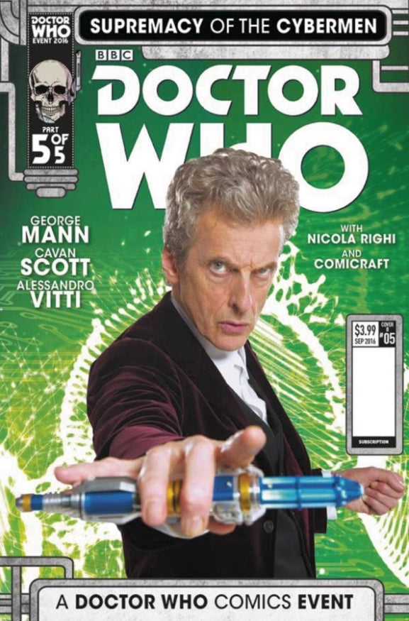 DOCTOR WHO SUPREMACY OF THE CYBERMEN #5 (OF 5) CVR B PHOTO