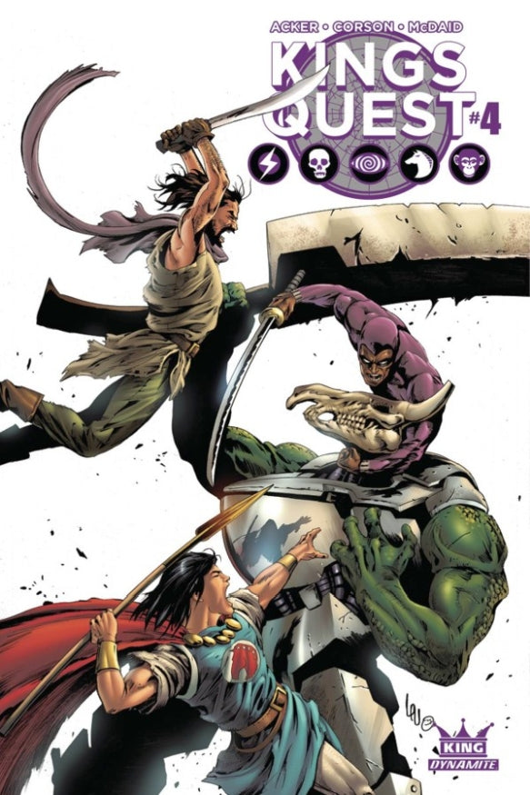 KINGS QUEST #4 (OF 5) CVR B LAU