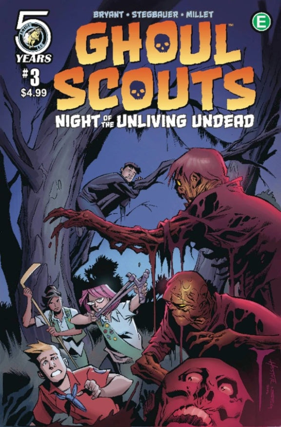 GHOUL SCOUTS NIGHT OF THE UNLIVING UNDEAD #3 CVR B HESTER