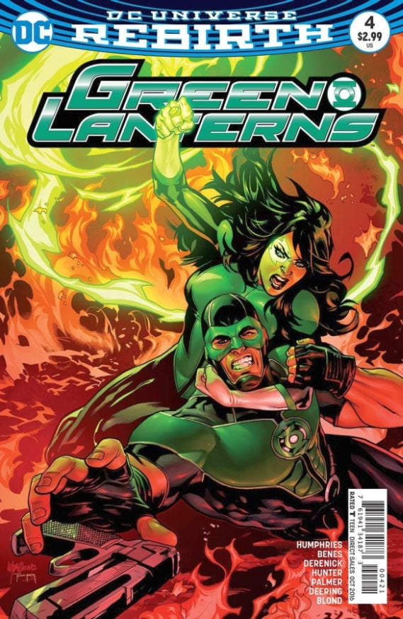 GREEN LANTERNS #4 VAR ED