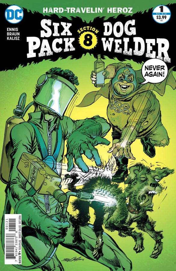 SIX PACK & DOGWELDER HARD TRAVELIN HEROEZ #1 (OF 6) VAR ED