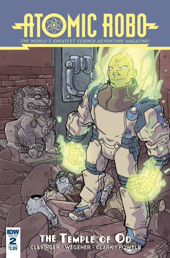 ATOMIC ROBO AND THE TEMPLE OF OD #2 (OF 5)