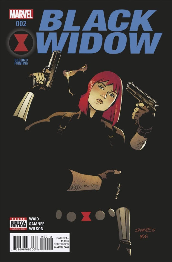 BLACK WIDOW (2016) #02 SAMNEE 2ND PTG VAR