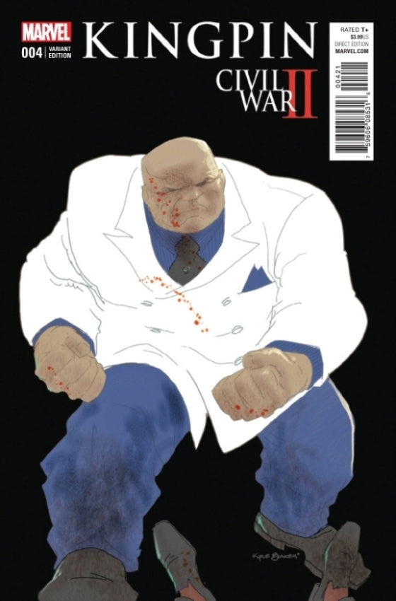 CIVIL WAR II KINGPIN #4 (OF 4) BAKER VAR