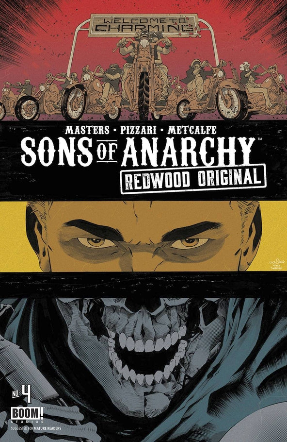 SONS OF ANARCHY REDWOOD ORIGINAL #4 SUBSCRIPTION PIZZARI VAR