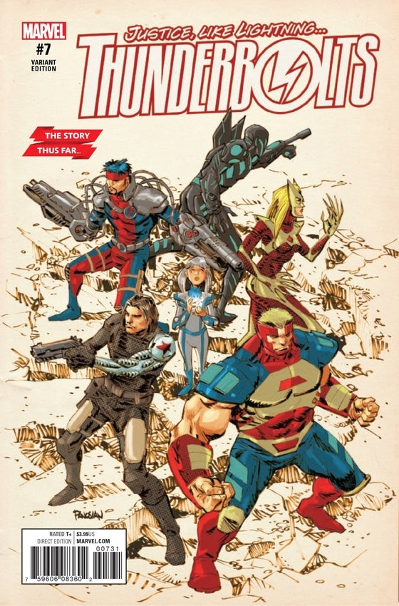 THUNDERBOLTS (2016) #07 PANOSIAN STORY THUS FAR VAR