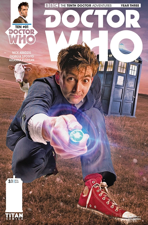 DOCTOR WHO 10TH YEAR THREE #1 CVR B PHOTO