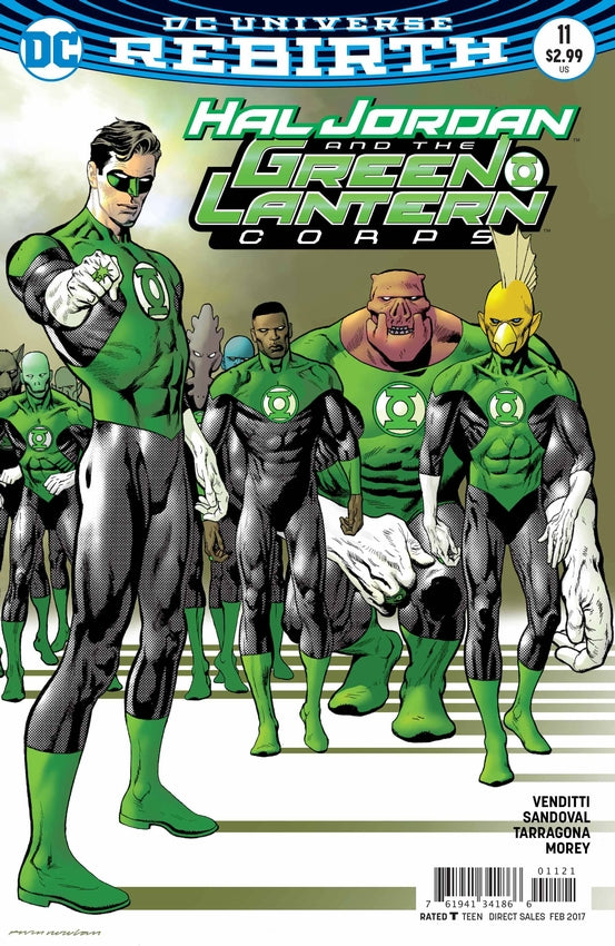 HAL JORDAN AND THE GREEN LANTERN CORPS #11 VAR ED