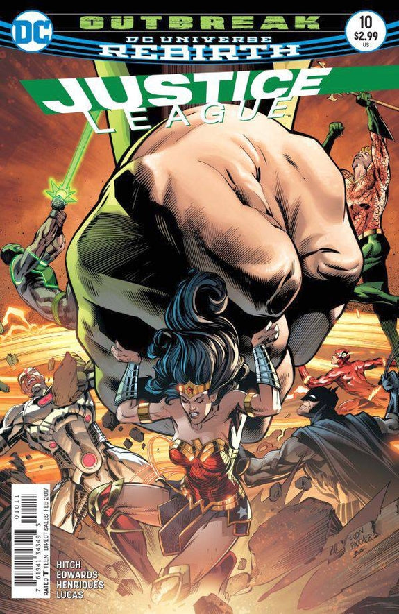 JUSTICE LEAGUE (2016) #10