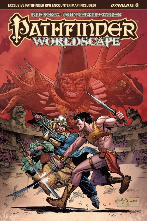 PATHFINDER WORLDSCAPE #3 (OF 6) CVR A BROWN