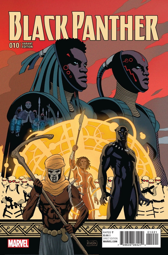 BLACK PANTHER (2016) #10 RIVERA CONNECTING F VAR