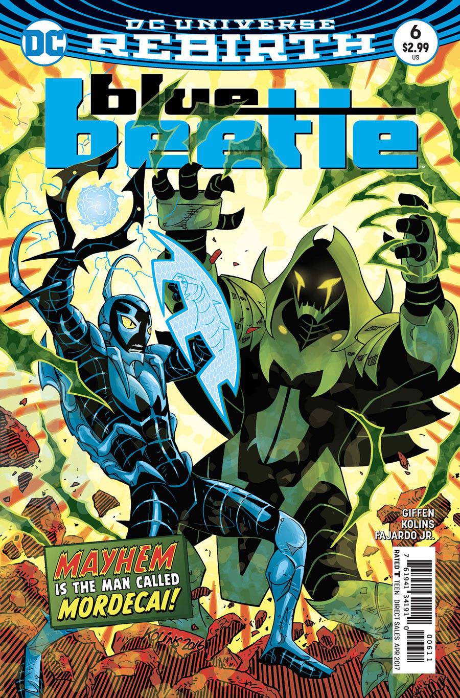 BLUE BEETLE #6