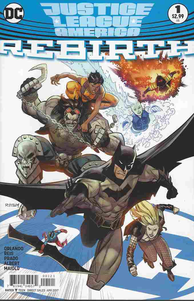 JUSTICE LEAGUE OF AMERICA REBIRTH #1 VAR ED