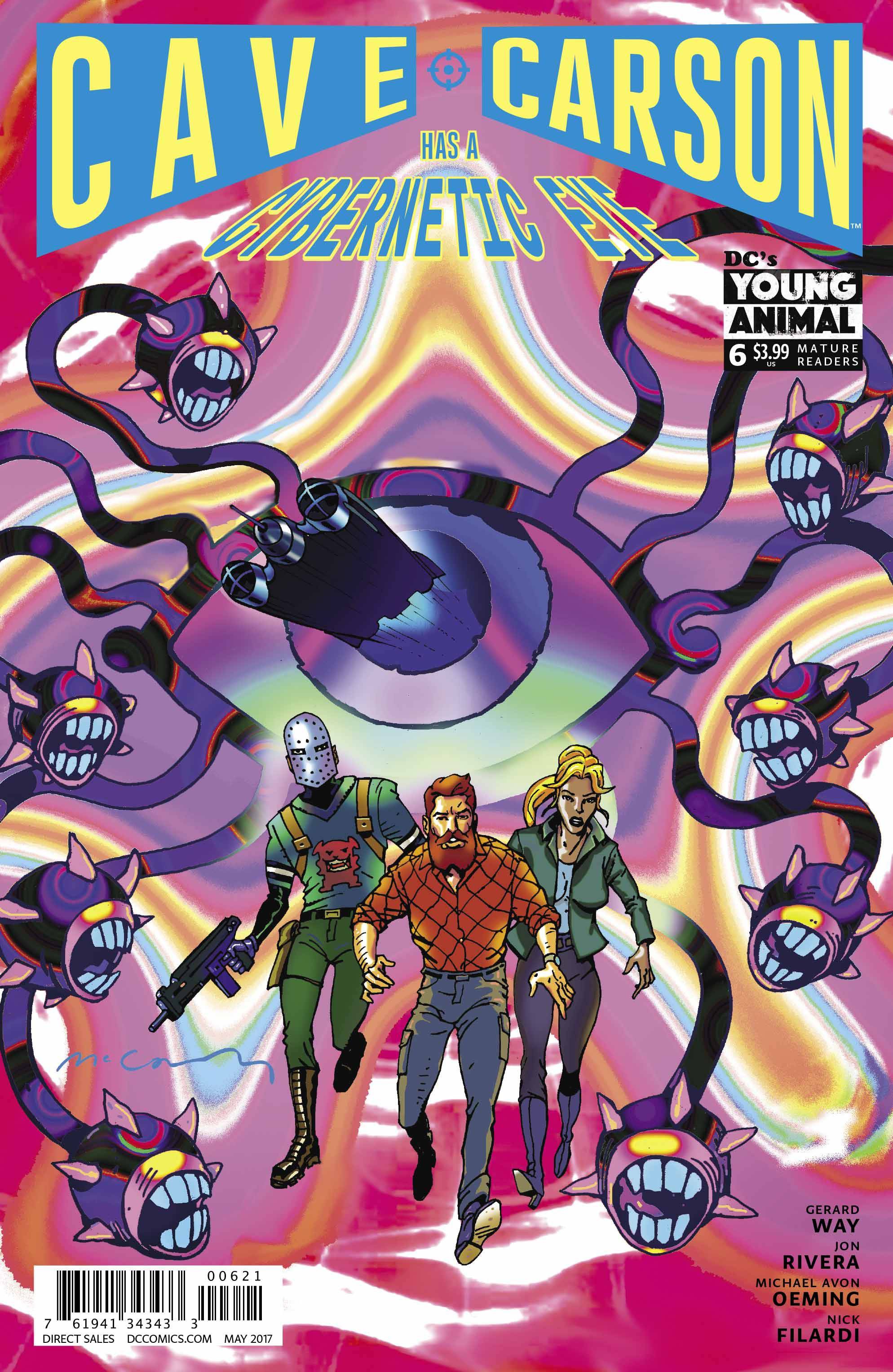 CAVE CARSON HAS A CYBERNETIC EYE #6 VAR ED (MR)