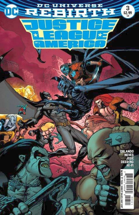 JUSTICE LEAGUE OF AMERICA #3 VAR ED