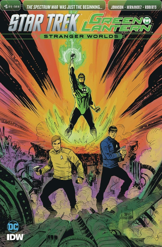 STAR TREK GREEN LANTERN VOL 2#5 10 COPY INCV