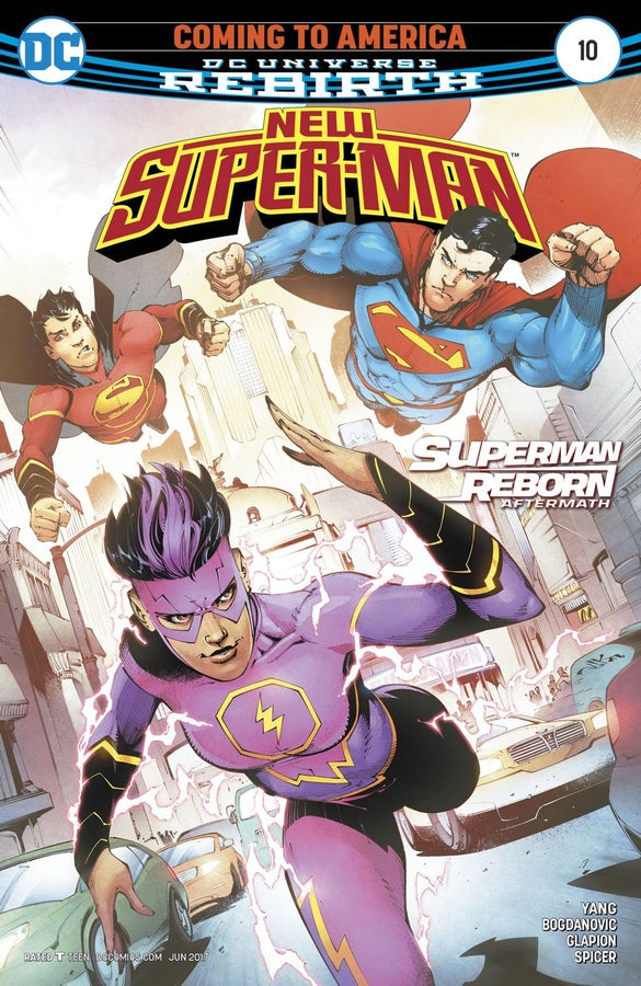 NEW SUPER MAN #10 (NOTE PRICE)