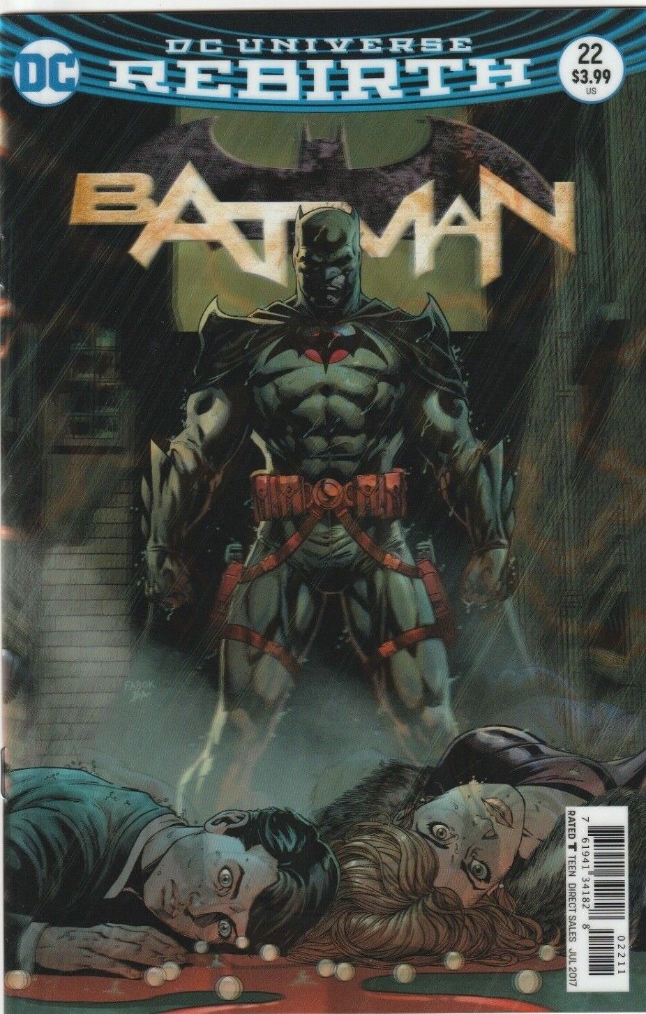 BATMAN #022 LENTICULAR VAR ED(THE BUTTON)