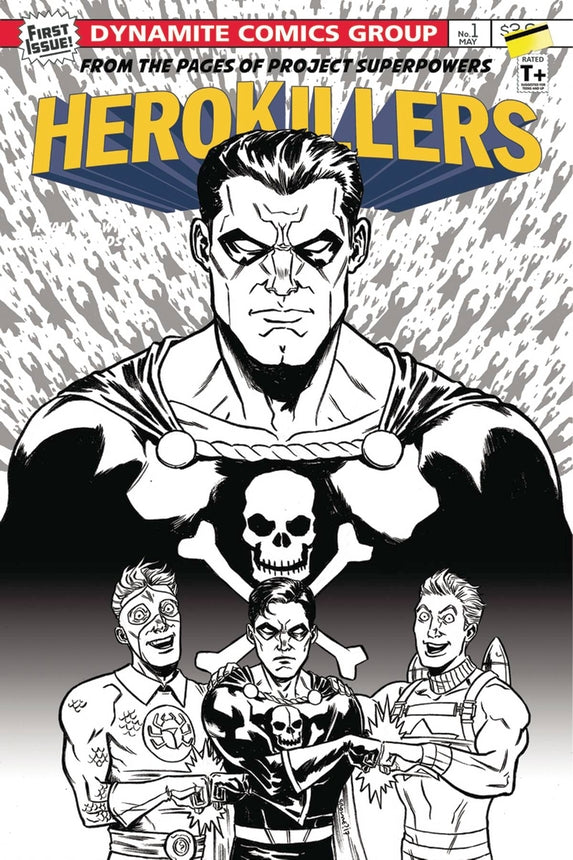 PROJECT SUPERPOWERS HERO KILLERS #1 CVR D 10 COPY INCV