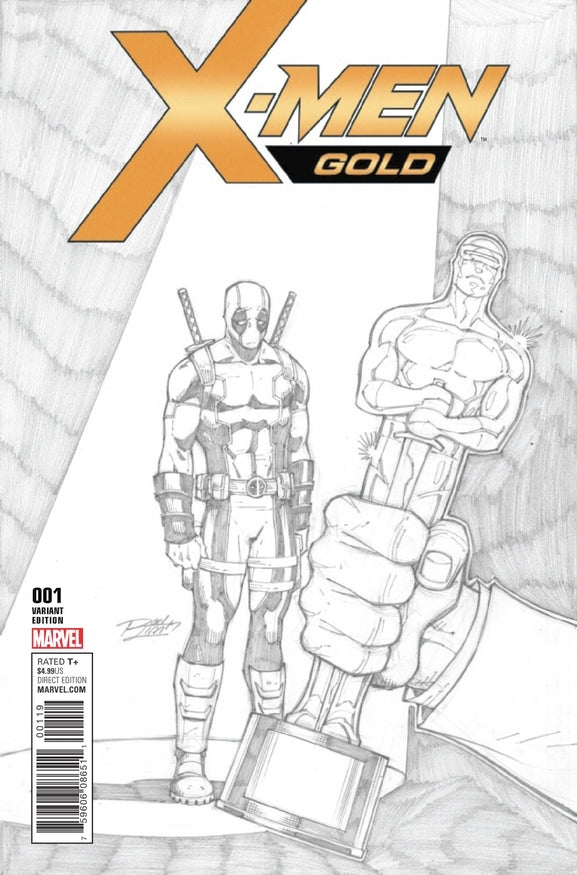 X-MEN GOLD #1 LIM PARTY SKETCH VAR