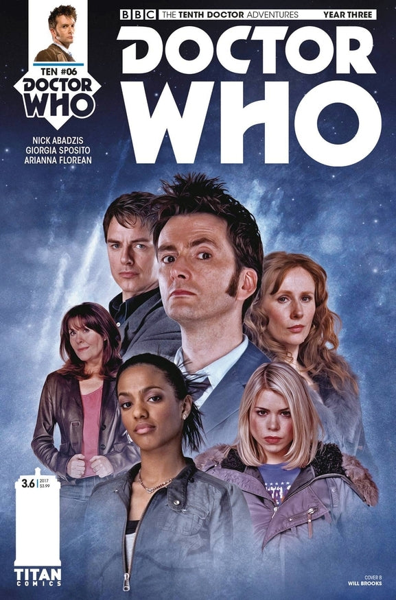 DOCTOR WHO 10TH YEAR THREE #6 CVR B BROOKS