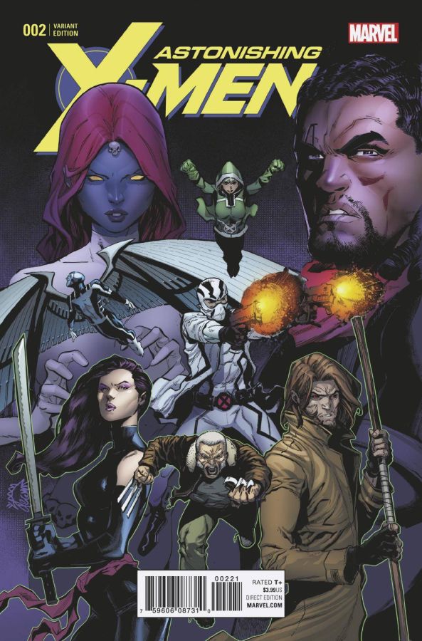 ASTONISHING X-MEN #2 STEGMAN VAR