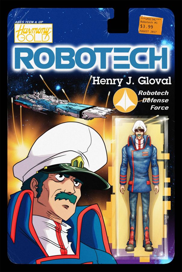 ROBOTECH #3 CVR C ACTION FIGURE VAR