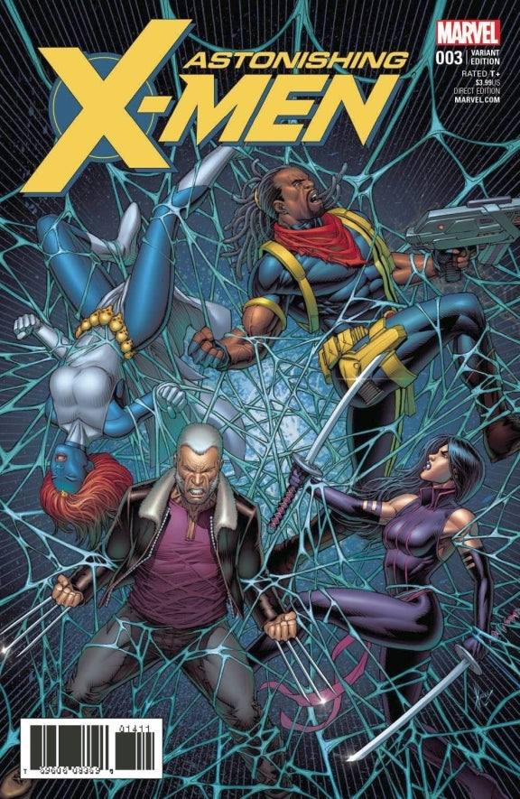 ASTONISHING X-MEN #3 KEOWN VAR